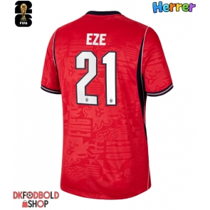 England Eberechi Eze #21 Udebanetrøje VM 2026 Kort ærmer